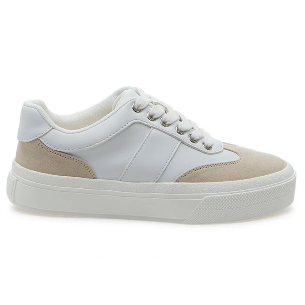 J/SLIDES NYC Gable White Sand Luxe Size 8 Sneakers